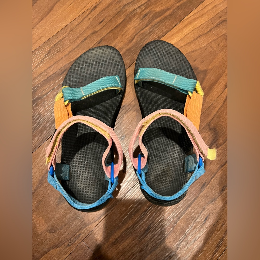 Colorful W Teva Sandals